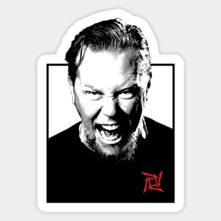 James Hetfield Sticker
